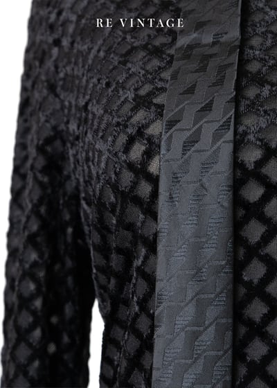 黑玫瑰花園圍籬透膚上衣5