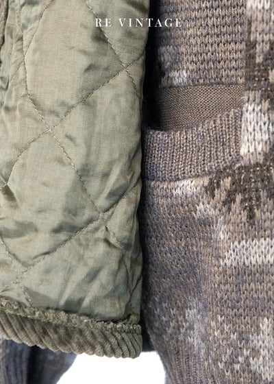 『歐洲寶物』拼接復古刷色個性背心7