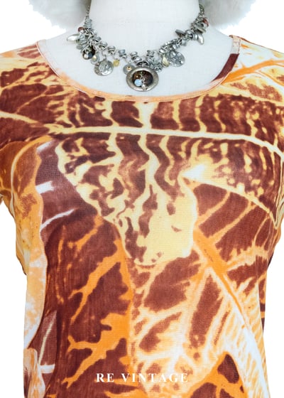 『歐洲寶物』脈動大地葉影上衣3