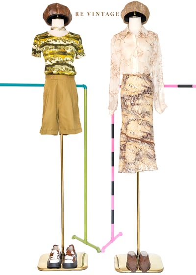 森林度假村短袖上衣2