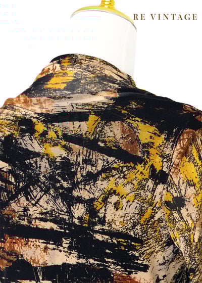 Abstract Brush work 長袖上衣8