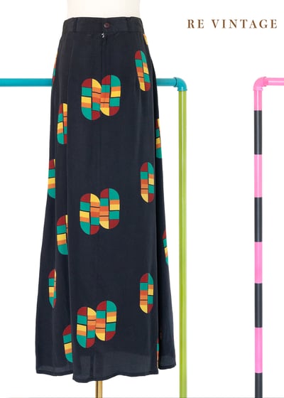 顏色膠囊撞色長裙（25"）7