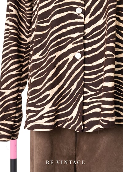 愛吃巧克力的小斑馬好質感上衣5