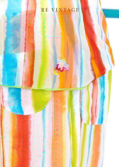 『歐洲寶物』Color Spectrum Striped 小背心7