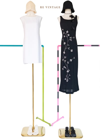 氣質單品 - 領口設計線條純白小洋裝2