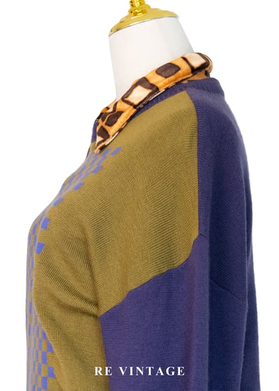 日本製 - 像素拼色小精靈針織毛衣9