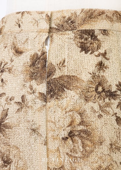 套裝長裙 - 棕影花語舊夢長裙（27-30"）9