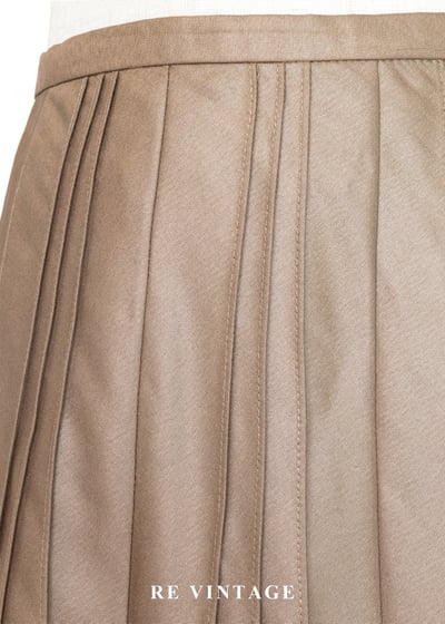 折疊在夕陽裡液態黃金美裙（26"）5