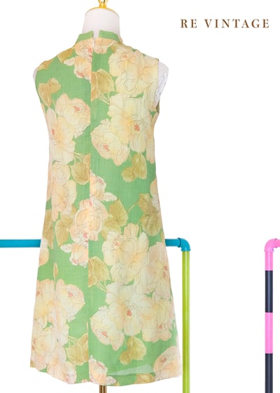 Lemon Petals 檸檬花綠意的午後洋裝10