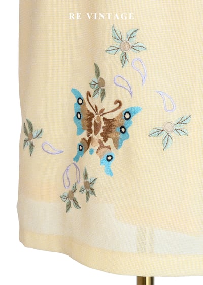 蝴蝶失眠詩 - 檸檬奶霜刺繡洋裝8