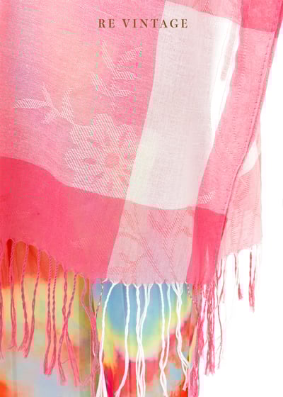 『歐洲寶物』Hot Pink流蘇罩衫3