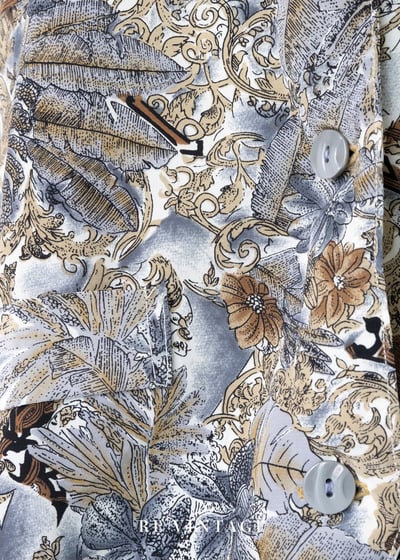 巴洛克繁花西裝式背心8