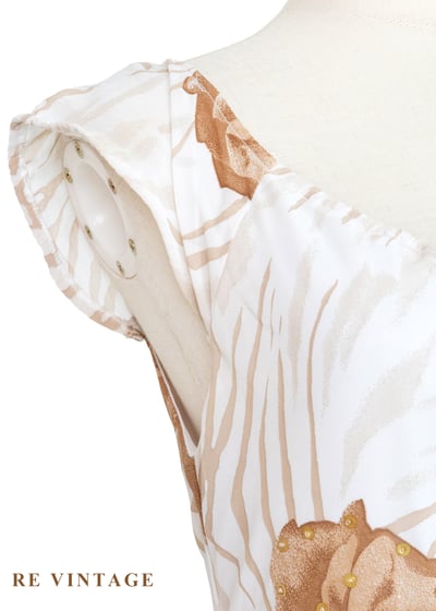 斑馬紋底荒漠玫瑰長洋裝5