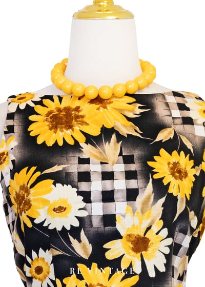 棋盤上の向日葵小畫家背心4