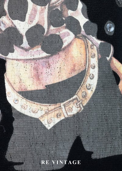 硬派搖滾味豹紋甜心女孩露肩上衣7