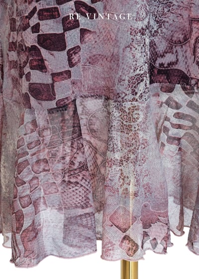 魔幻拼圖 -幾何與蕾絲圖騰交織的神秘美裙（23-28")6