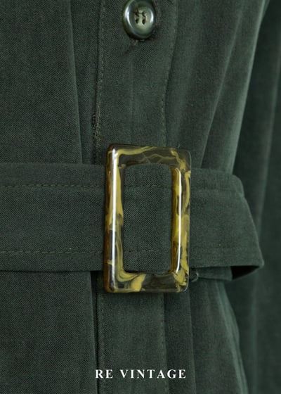 質感單品 - 深橄欖綠冒險王國小童軍長洋裝7