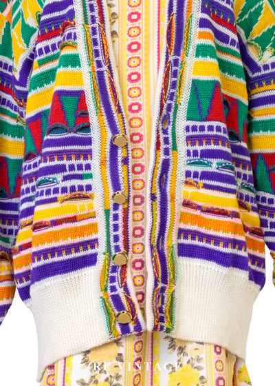 色譜狂想曲毛料針織外套4