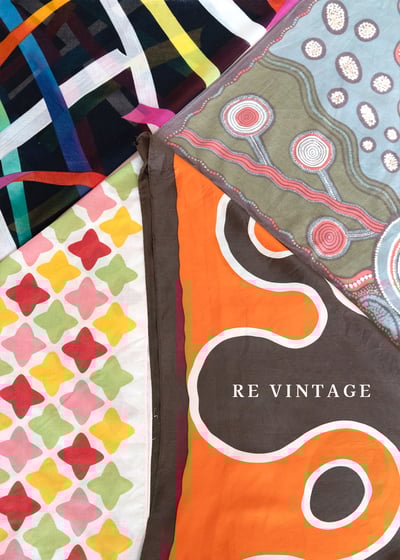 星星糖果棉質絲巾12