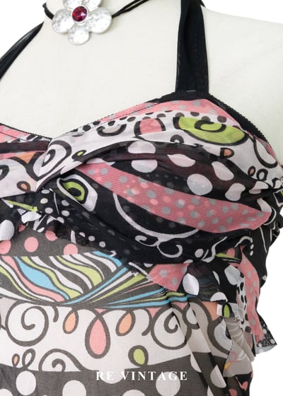 糖果異想樂園 - 叛逆圖騰繞頸背心7