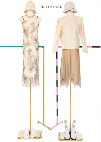  午後花香書影柔光細肩帶洋裝2