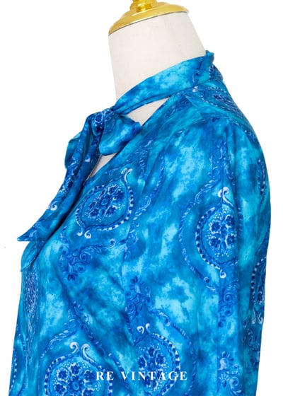 水波渲染東方圖騰優雅領結上衣8