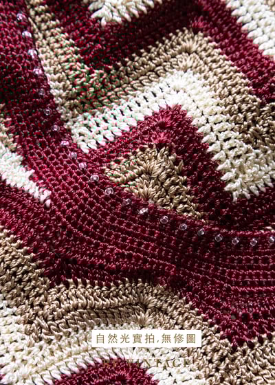 乾燥玫瑰針織波紋小花背心14