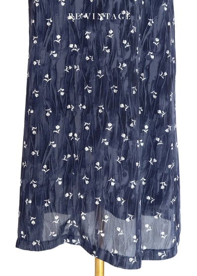 隨波逐流的小白花長裙（25"）7