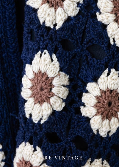 行走中的小花園織品長版外套/罩衫8