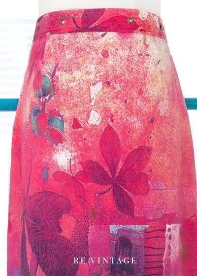 窗邊小妹淘粉紅亮眼中長裙（28"）3