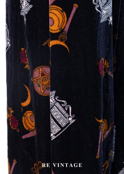 美少女戰士的魔法深藍絨布長褲（23-30"）7