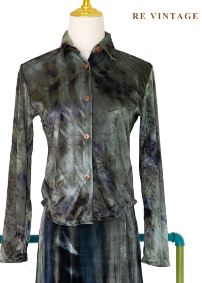 森林的呼吸絨布長袖上衣1