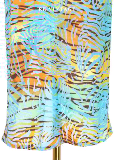 熱帶線條畫作美裙（26"）8