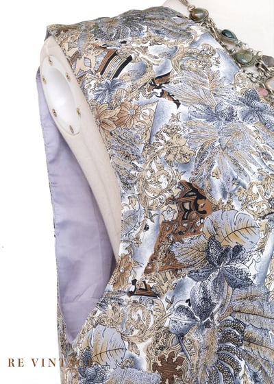 巴洛克繁花西裝式背心5