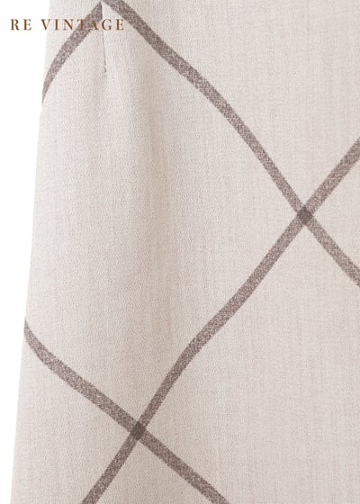 Boulder 菱格細肩帶長洋裝7