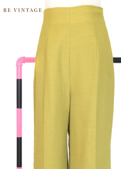 套裝長褲 -黃昏餘暉黑金刺繡背心長褲（26"）3