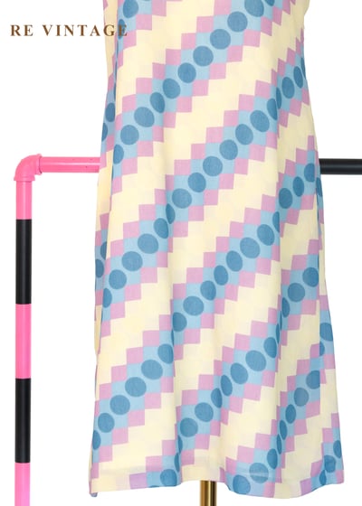彩虹波點跳格子午後洋裝6