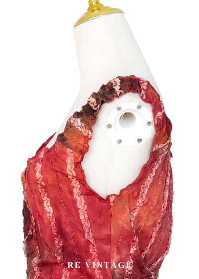 火紅的熔岩呼吸紋理背心10