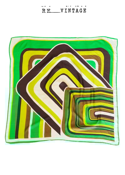 新鮮蔬果綠絲巾2