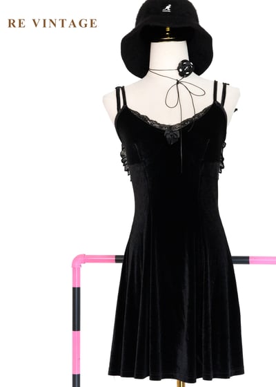 夜翼危險天使絨布洋裝3