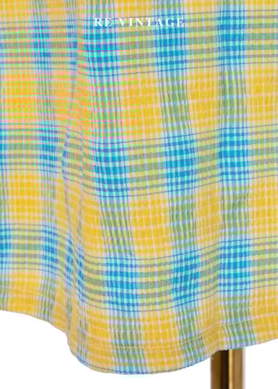 檸檬藍午後野餐夏日洋裝8