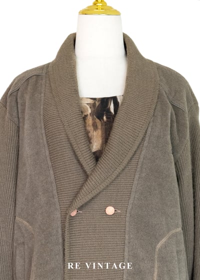 溫潤的鮮奶咖啡色毛呢外套4