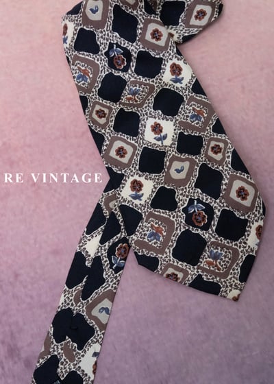 午夜花磚舊時光領帶4