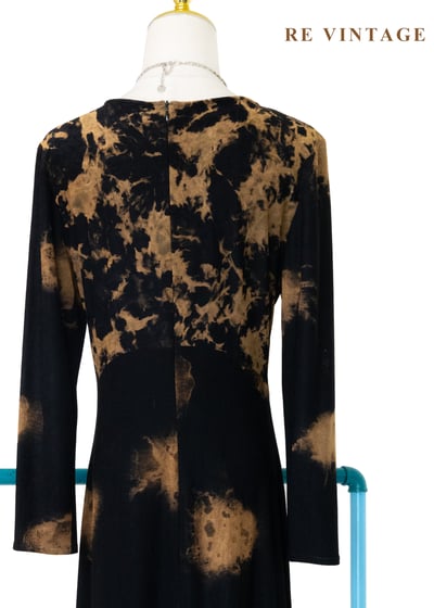 月光下灑落的焦糖渲染長洋裝13