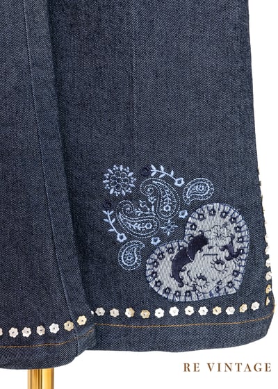 閃閃Betty 牛仔喇叭褲褲（中腰 28"）8