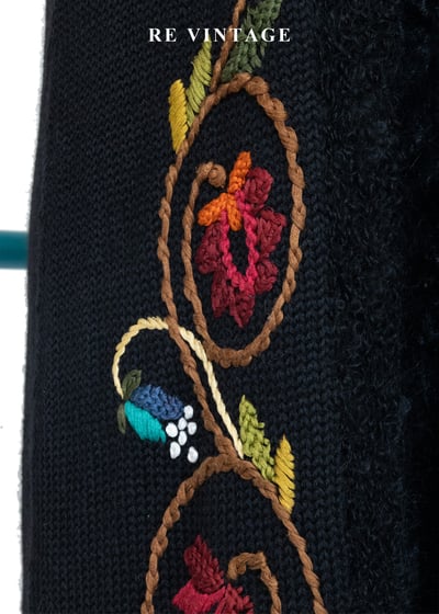 繁花盛開的邊境長版背心罩衫7