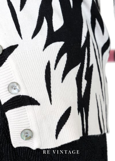 風中斑馬薄款針織上衣11