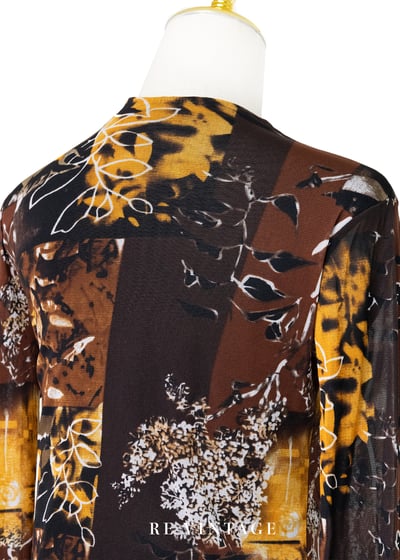 花香巧克力長袖上衣9