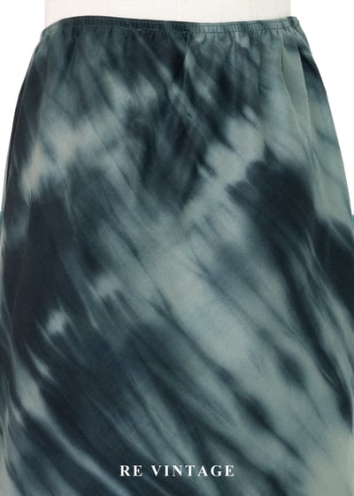 水墨綠迷蹤中長裙（22-29"）8