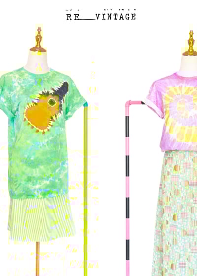 鱷魚の青蘋果綠線條Ａ字裙7